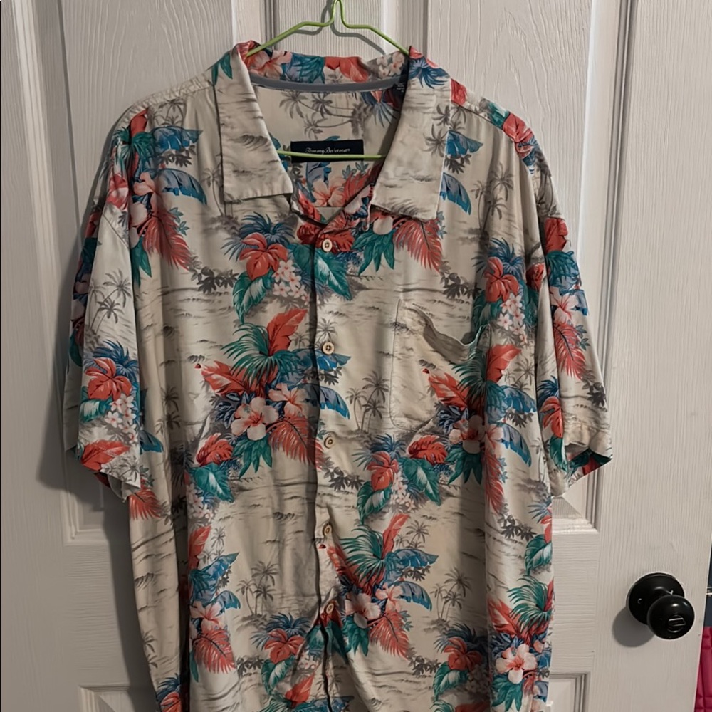 Tropical Floral Men's Shirt